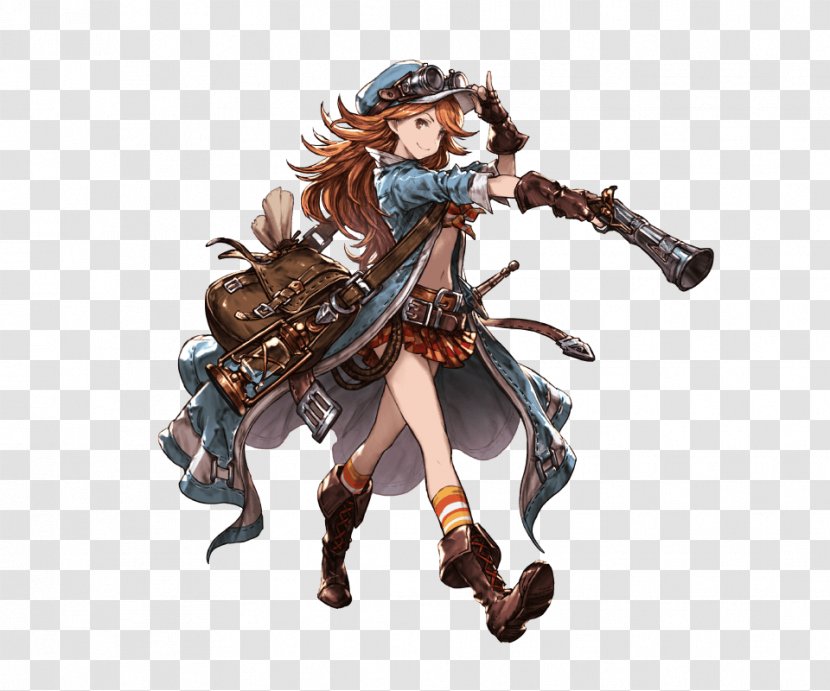 Granblue Fantasy Final VI Japanese Role-playing Game Composer - Frame - Watercolor Transparent PNG