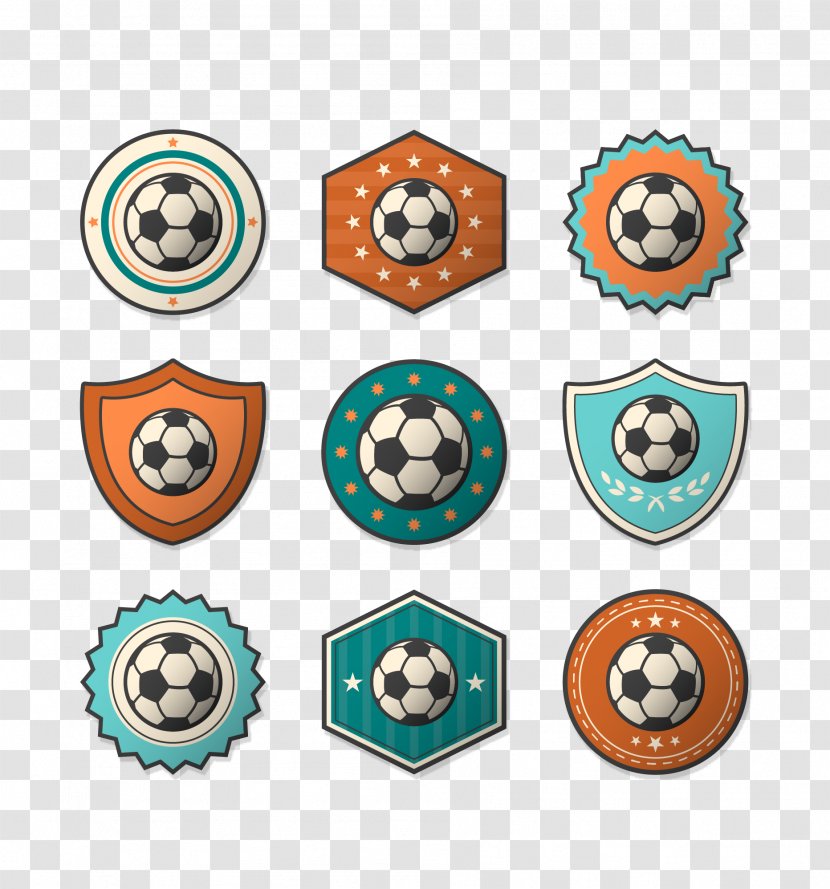 Vector Color Soccer Logo Nine Innovations - Ball - Icon Transparent PNG