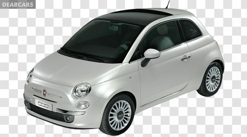 Fiat 500 Car Automobiles Chrysler - Automotive Exterior Transparent PNG