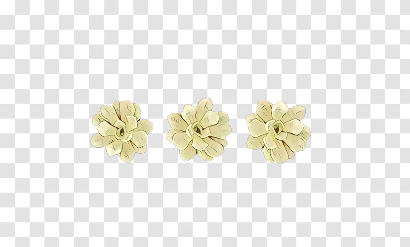 Beige Flower - Body Jewellery - Pearl Hair Accessory Transparent PNG