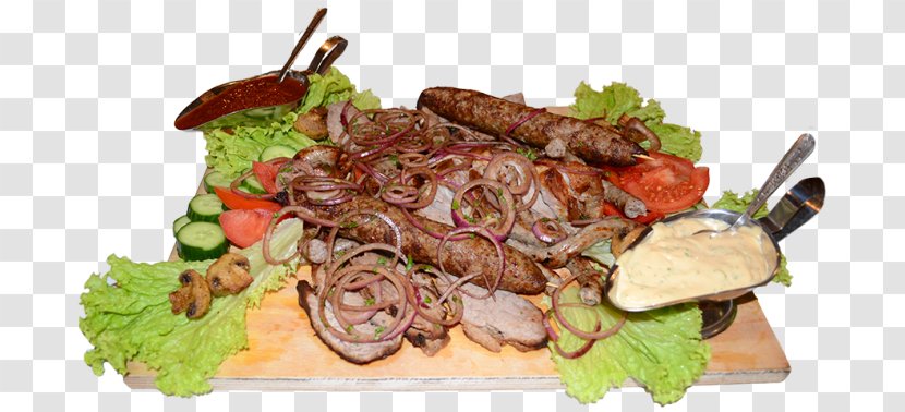 Kebab Shashlik Kazy Lunch Meat Kielbasa - Brochette - Salad Transparent PNG