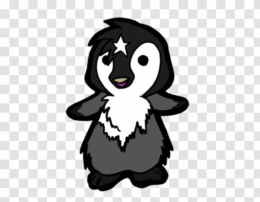 Dog Penguin Black Hair Clip Art - Fictional Character Transparent PNG