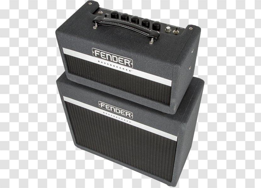 Guitar Amplifier Fender Bassbreaker 007 Electric Musical Instruments Corporation 15 - Sound Box - Bass Amps Transparent PNG