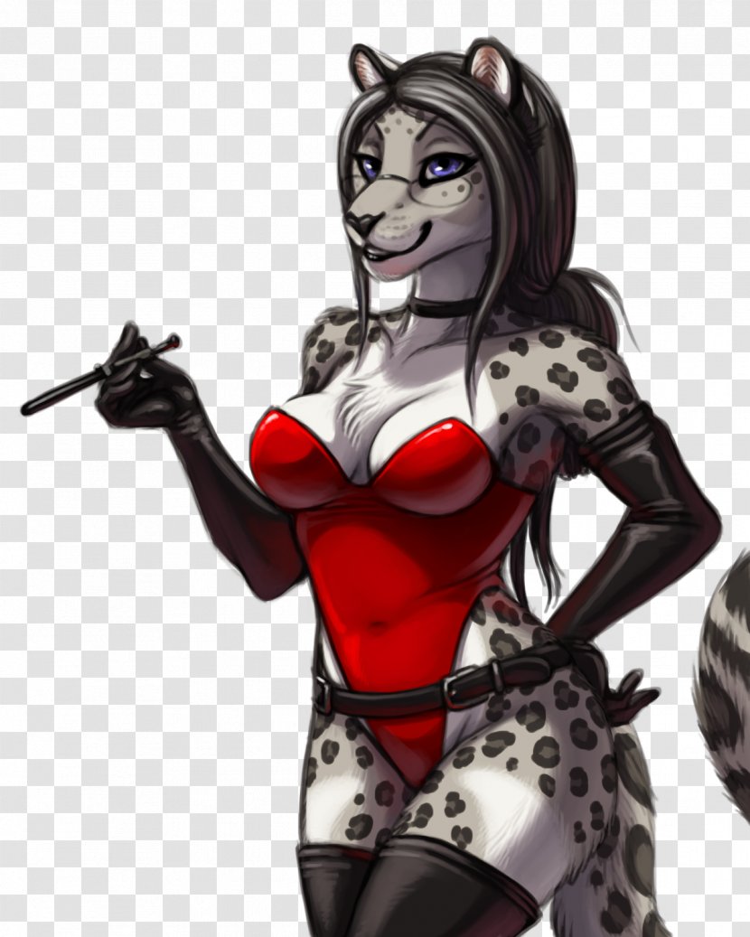 Supervillain Figurine - Furry Female Transparent PNG