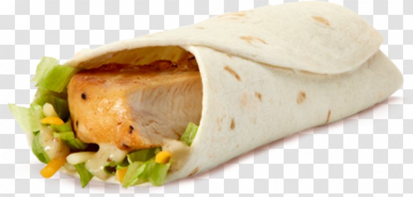 Snack Wrap McDonald's Calorie Grilling - Dinner - Salad Transparent PNG