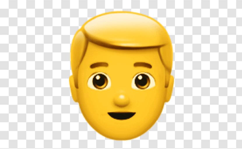 Emoji Domain Single Parent Family - Yellow Transparent PNG