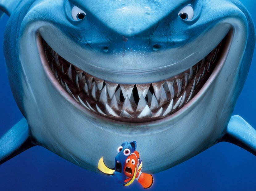 Bruce Shark Film Pixar Animation - Tiger - Sharks Transparent PNG