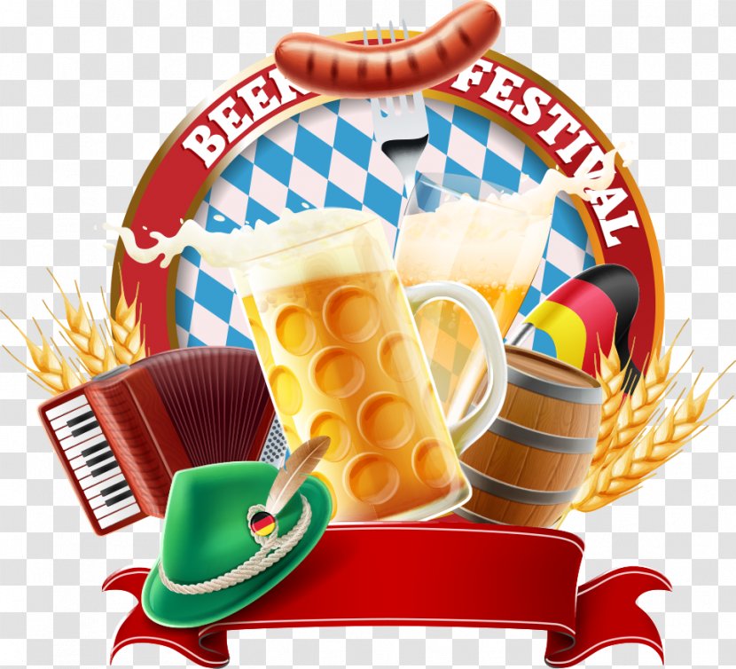 Oktoberfest Beer Aprxe8s-ski - Vector Ham Transparent PNG