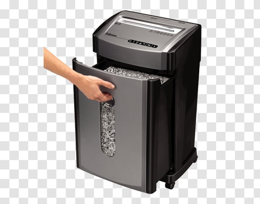 Paper Office Shredders Fellowes 450M Micro Cut Shredder Black 4074101 FELLOWES Micro-Cut 4685101 Brands - Powershred P40 - Cardboard Baler Repair Transparent PNG