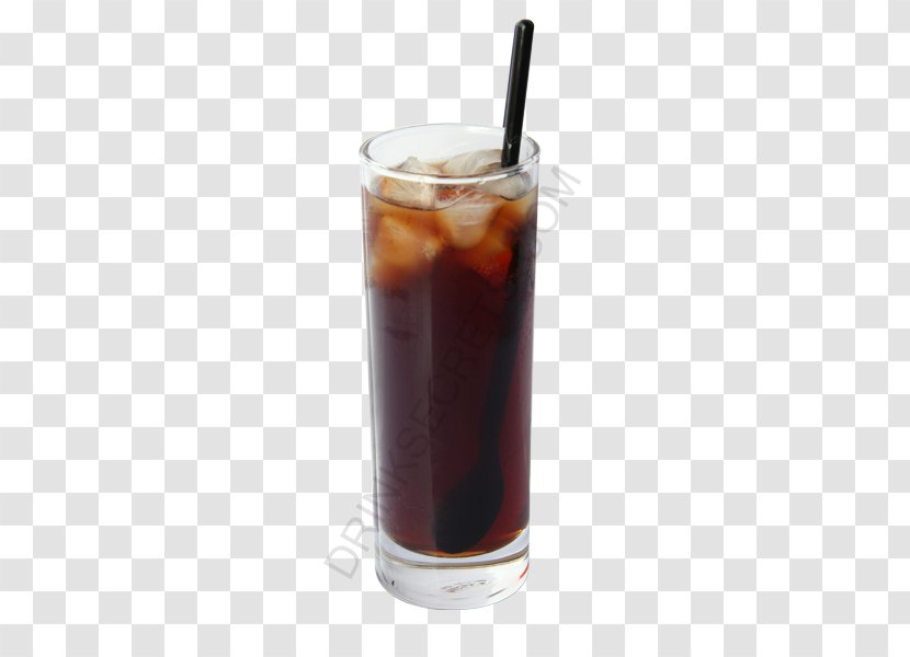 Rum And Coke Black Russian Cuban Cuisine Non-alcoholic Drink - Chocolate Transparent PNG