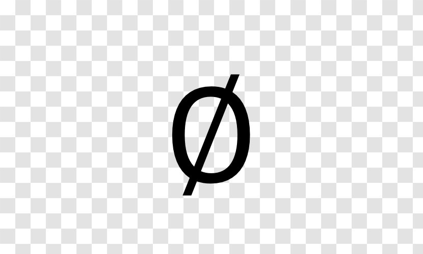 UTF-8 Empty Set Unicode Null - Character - Symbol Transparent PNG