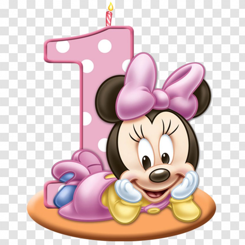 Minnie Mouse Mickey Birthday Cake Clip Art - MINNIE Transparent PNG