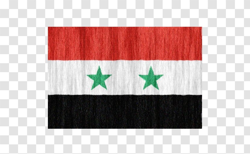 Flag Of Syria National Fahne - Coat Arms Transparent PNG