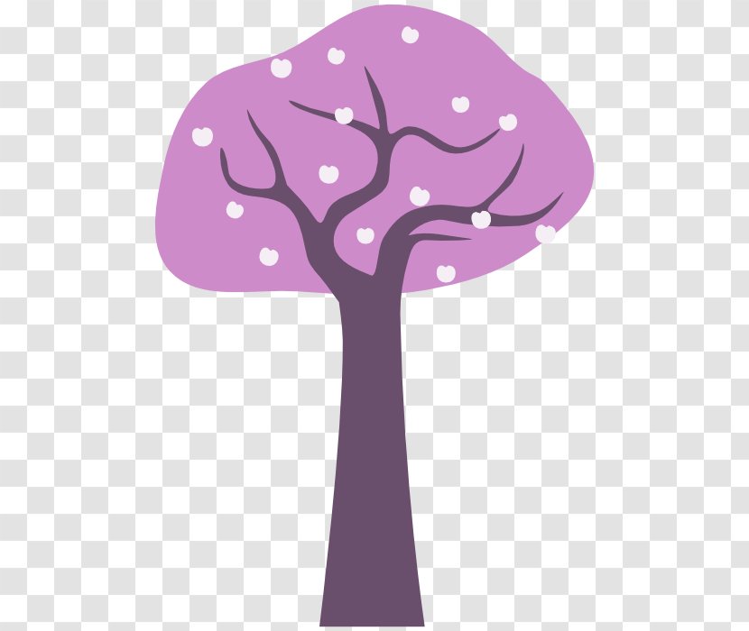 Tree Purple Flag DeviantArt - Lilac - Pink Trees Transparent PNG