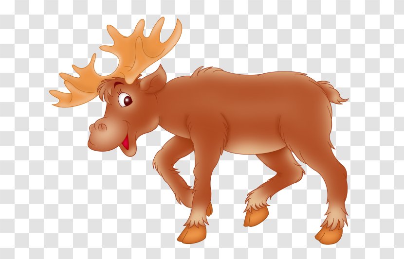 Moose Deer Santa Claus Stock Photography Clip Art Transparent PNG