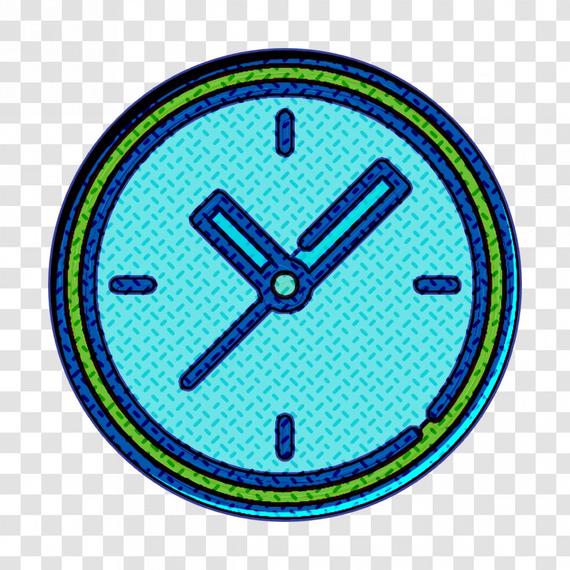 High School Icon Clock - Blue - Emoticon Home Accessories Transparent PNG