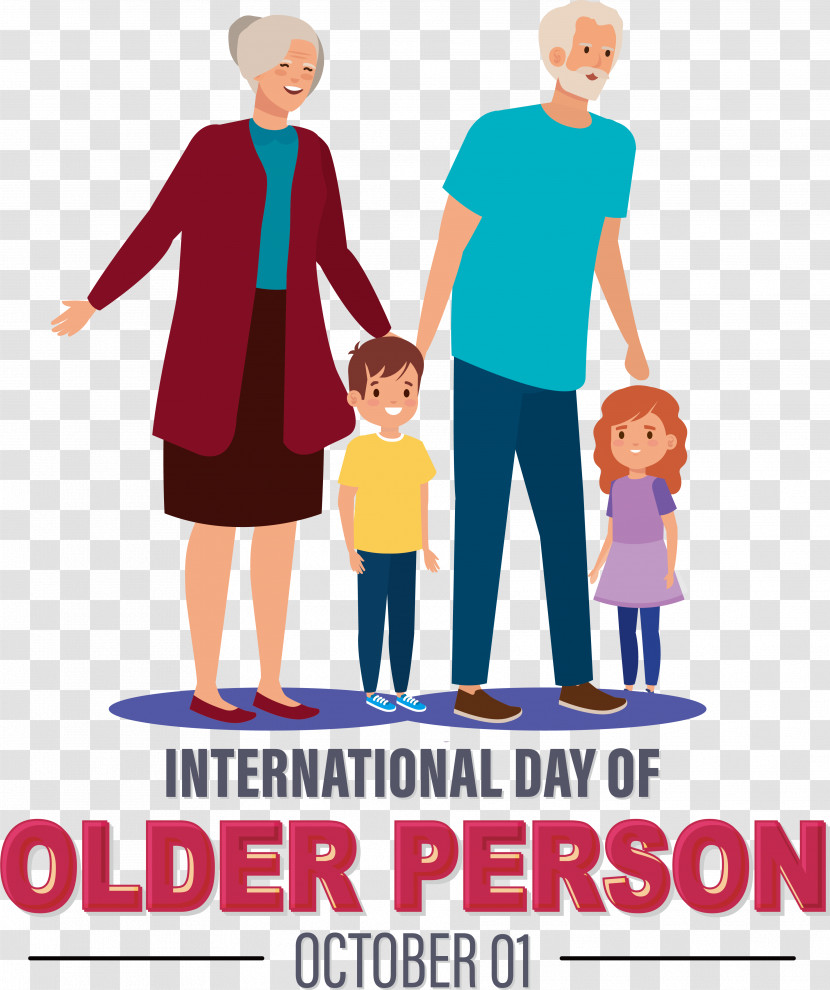 International Day Of Older Persons International Day Of Older People Grandma Day Grandpa Day Transparent PNG