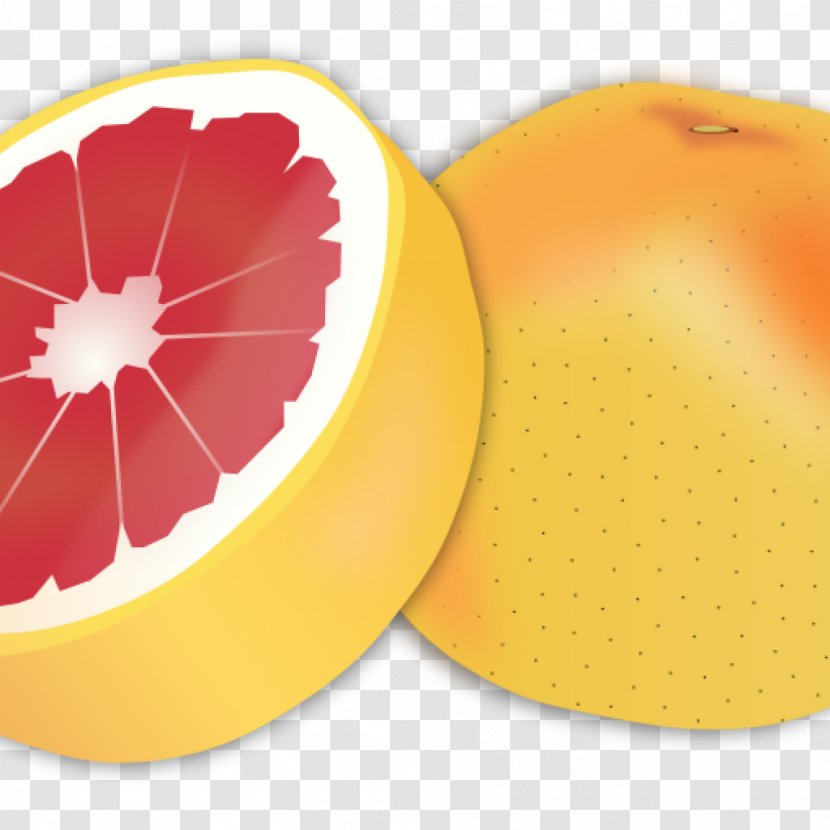 Grapefruit Clip Art Vector Graphics Free Content - Orange - Pomelo Transparent PNG