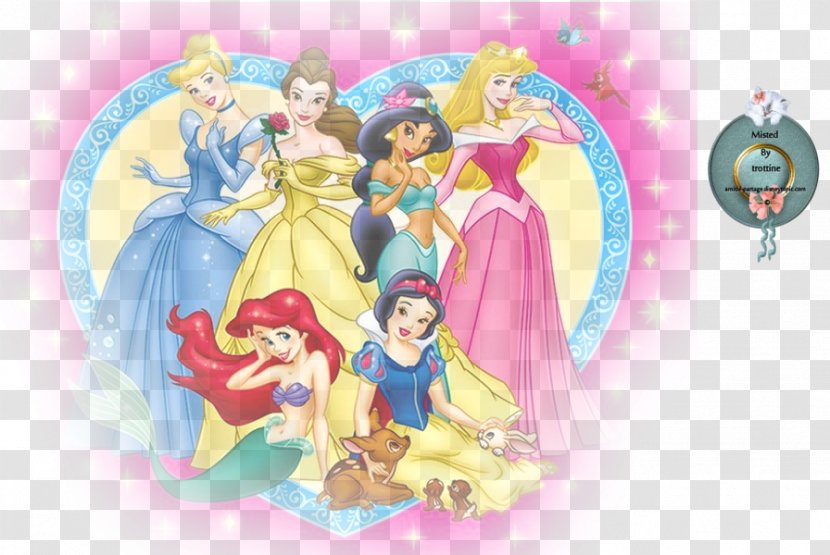 Belle Ariel Disney Princess Tiana Jasmine - Flower Transparent PNG