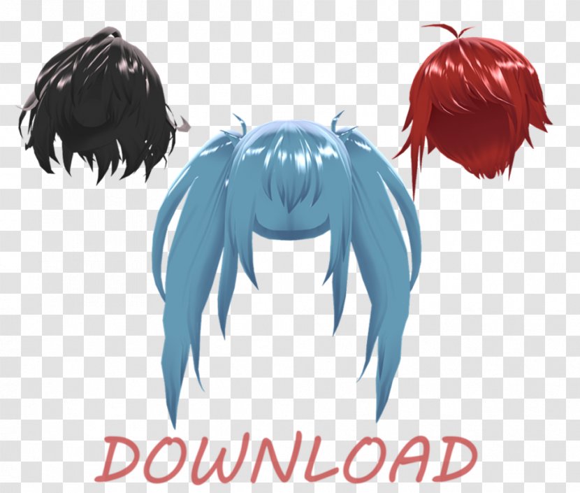 Hairstyle Bangs Blue Hair Beauty Parlour - Tree Transparent PNG