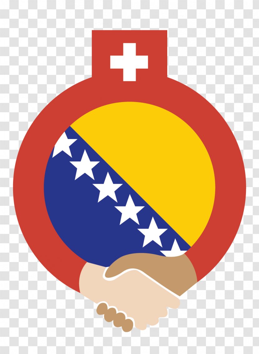 Flag Of Bosnia And Herzegovina National Football Team Television - Video - Humanitarian Aid Symbol Transparent PNG