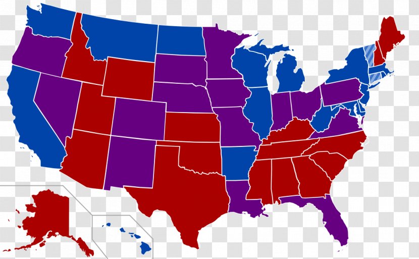 Texas School Corporal Punishment Capital U.S. State - Red States And Blue - United Congress Transparent PNG