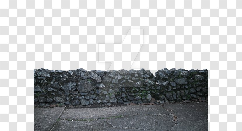 Stone Wall Outcrop Soil Asphalt - Rock - Fence Transparent PNG