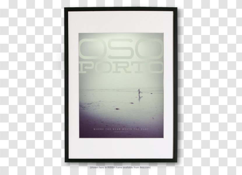 Picture Frames Square Meter Font - Surf Beach Transparent PNG