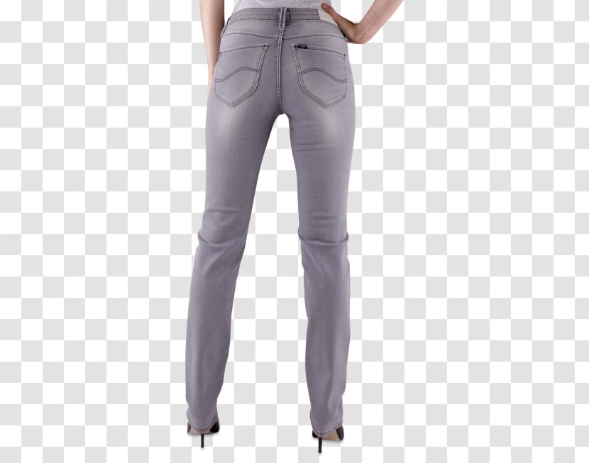 Jeans Denim Waist Pants - Straight Trousers Transparent PNG