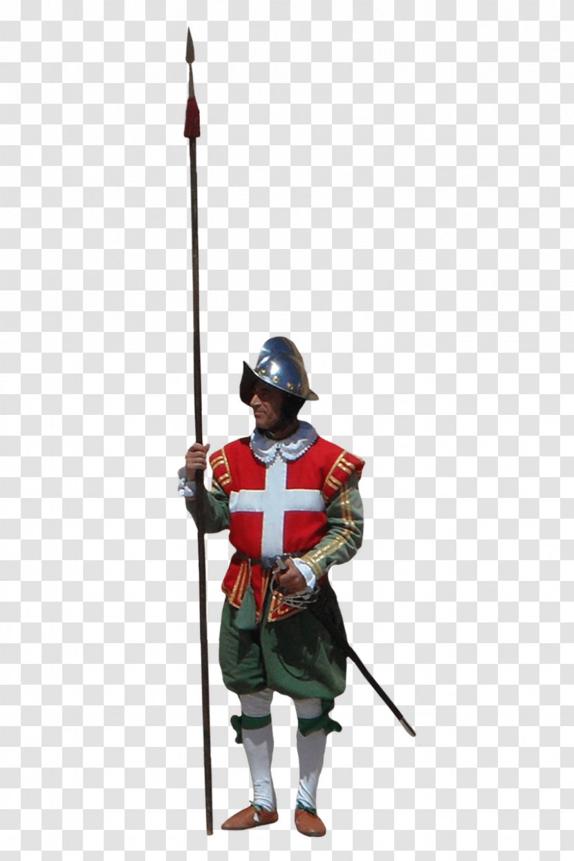 Middle Ages Infantry Soldier Landsknecht Mercenary - Uniforms Vector Transparent PNG