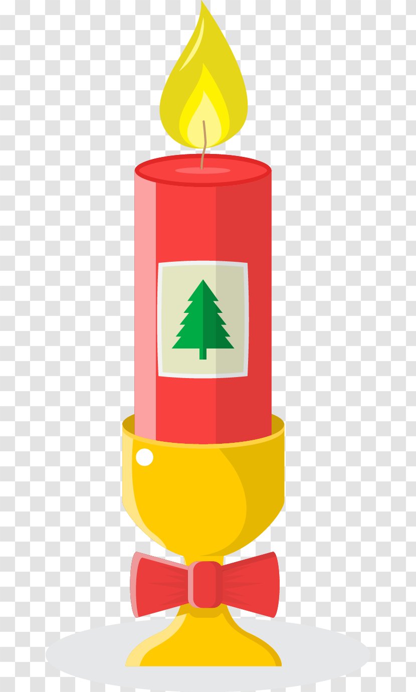 Light Christmas Candle - Color Transparent PNG