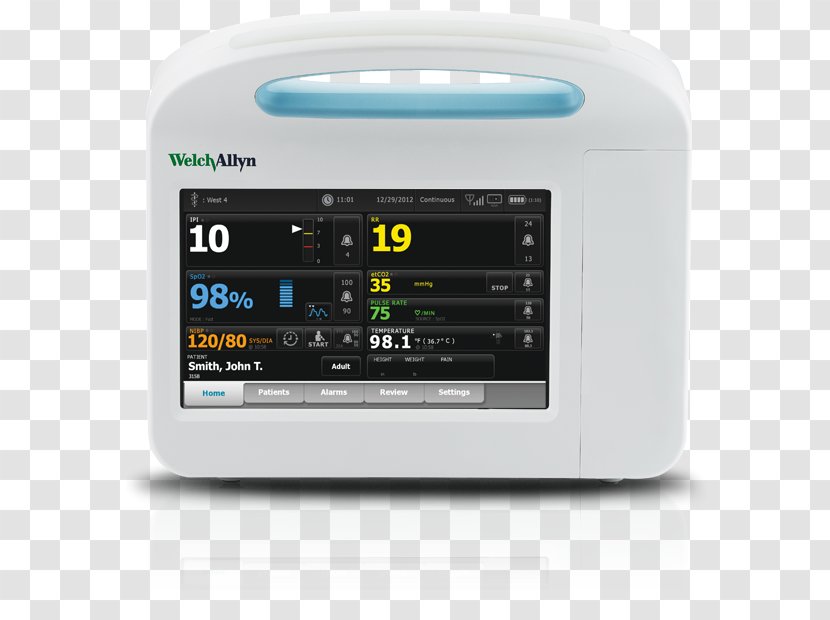 Monitoring Medicine Blood Pressure Vital Signs Medical Equipment - Welch Allyn - Technology Transparent PNG