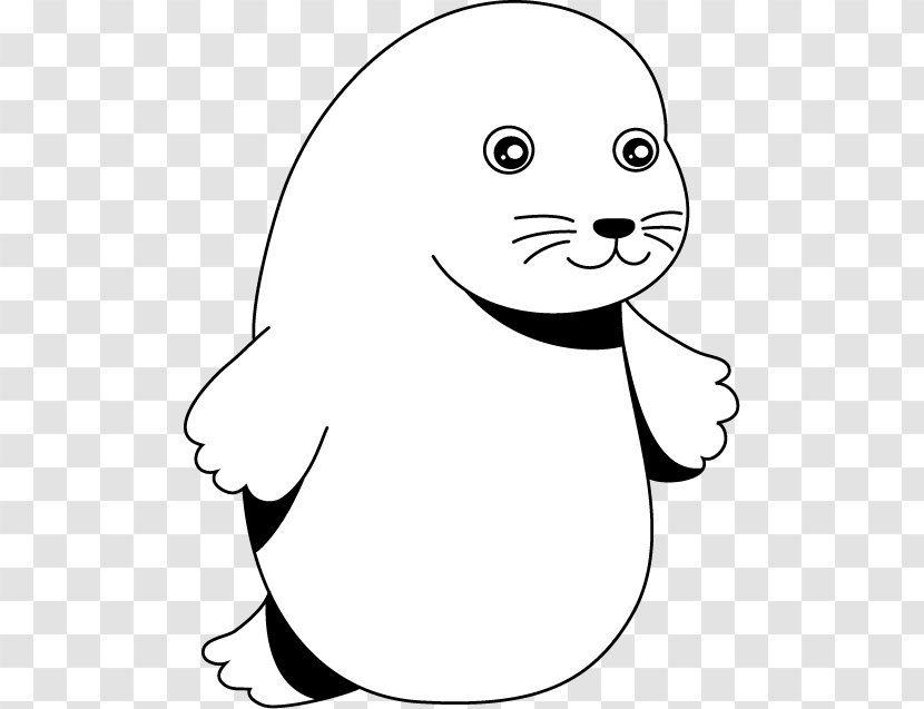 Whiskers Sea Lion Earless Seal Cat Clip Art - Mammal Transparent PNG