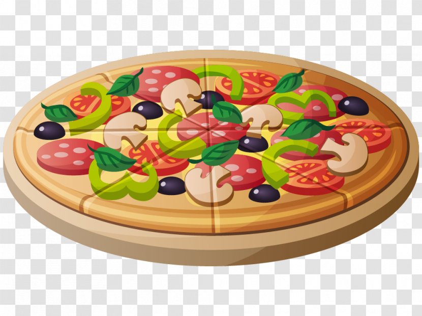 Pizza Hut Clip Art - Royaltyfree - On The Plate Transparent PNG