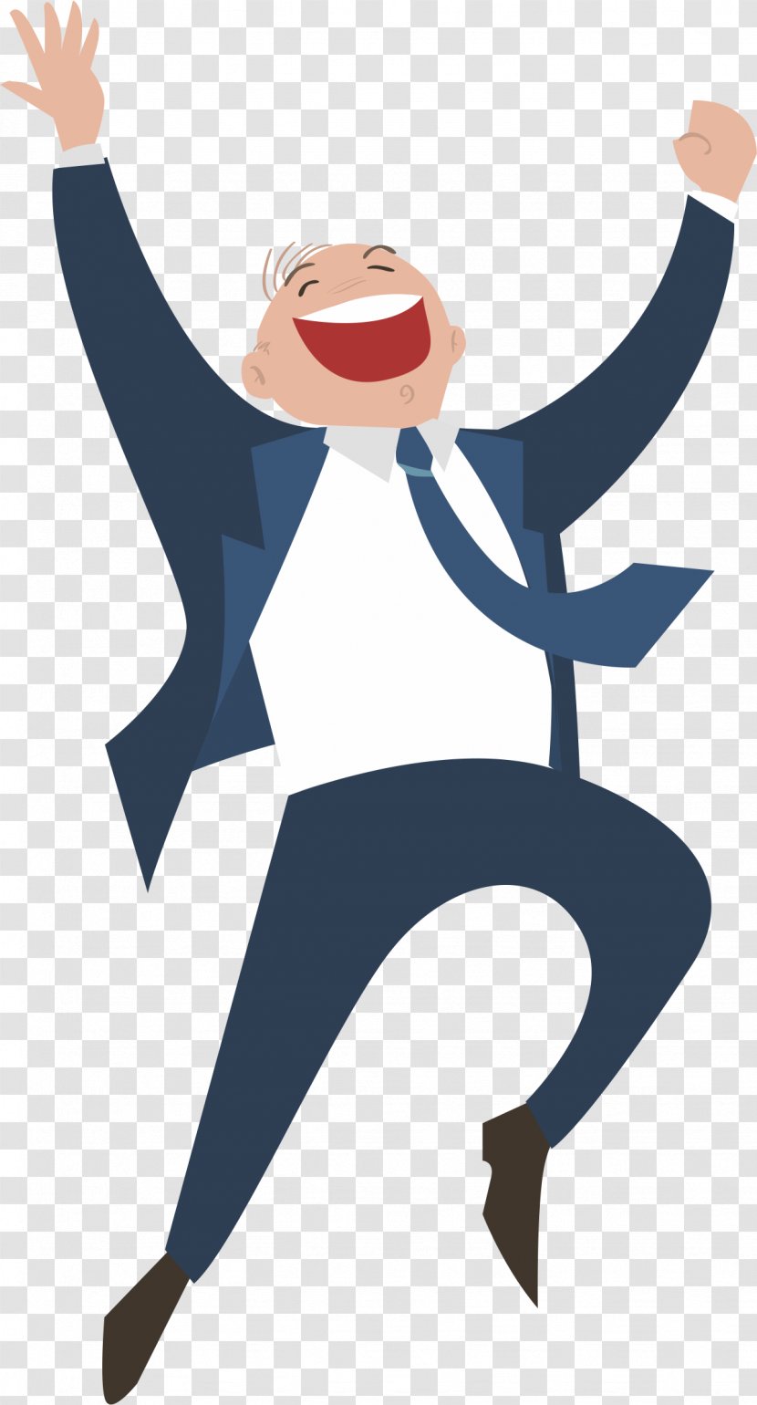 Happiness Illustration - Heart - Laughing Man Transparent PNG