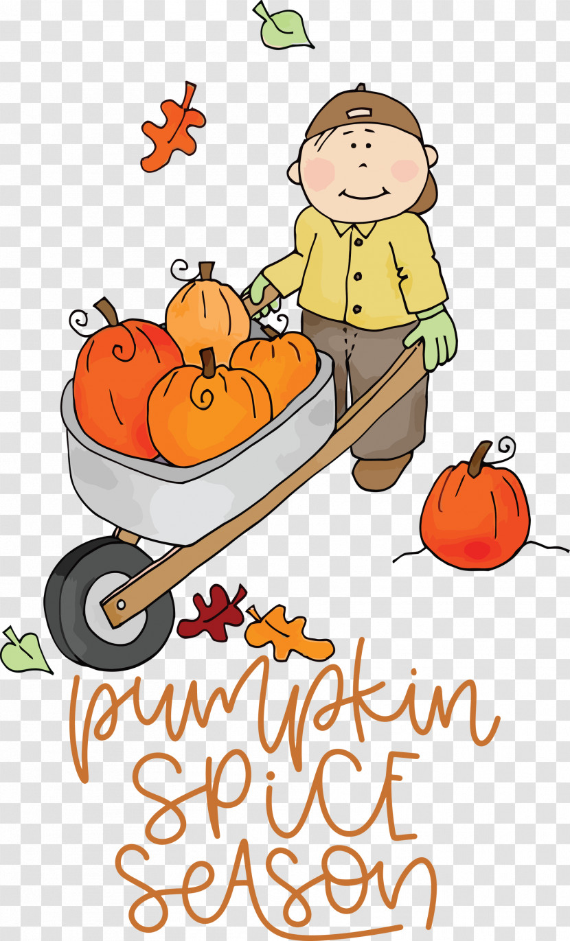 Autumn Pumpkin Spice Season Pumpkin Transparent PNG