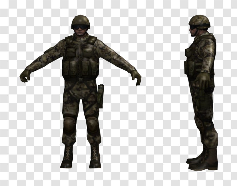 Infantry Soldier Military Uniform Police - Militia Transparent PNG