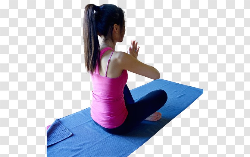 Pilates Yoga Mat Shoulder Hip - Watercolor - Mats Transparent PNG