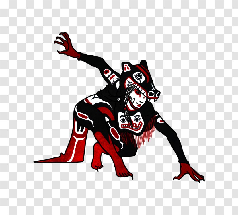 Vertebrate Legendary Creature Clip Art - Fictional Character - Haida Transparent PNG