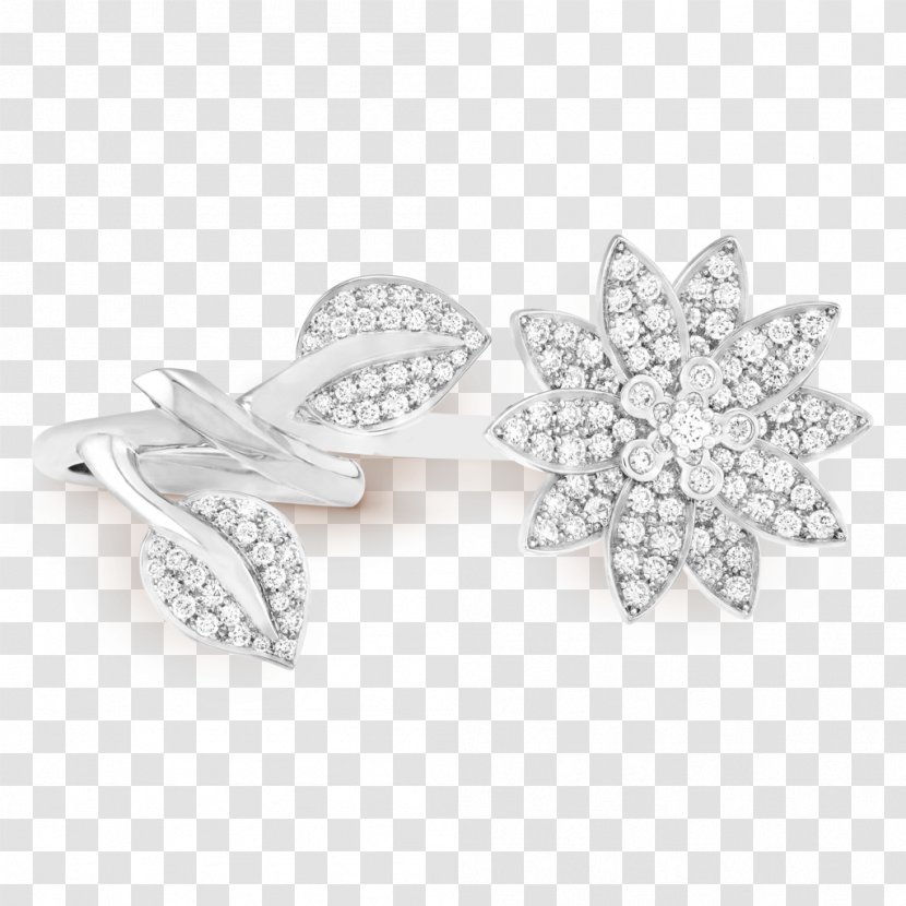 Earring Jewellery Van Cleef & Arpels Lotus Cars - Poetic Charm Transparent PNG