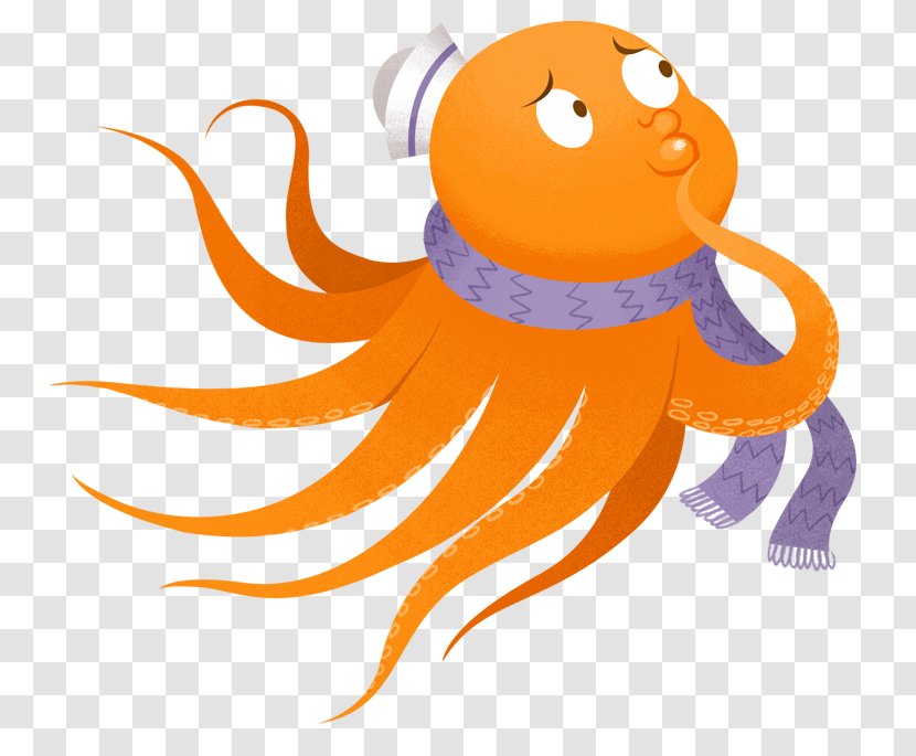 Octopus Children's Literature Clip Art - Octapus Transparent PNG