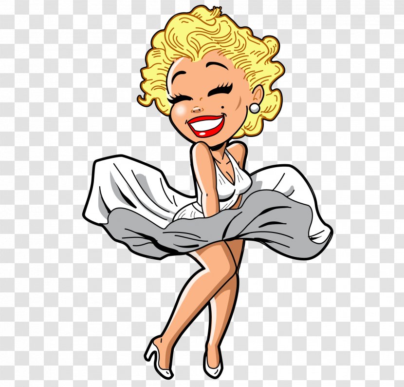 Cartoon Art Museum Drawing Clip - Heart - Marilyn Monroe Transparent PNG