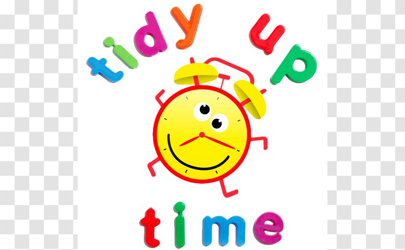 Time To Tidy Up Rhumba Cleaning Clip Art - Smiley - Cliparts Transparent PNG