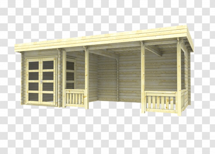 Log Cabin Shed Gazebo Veranda Window Transparent PNG