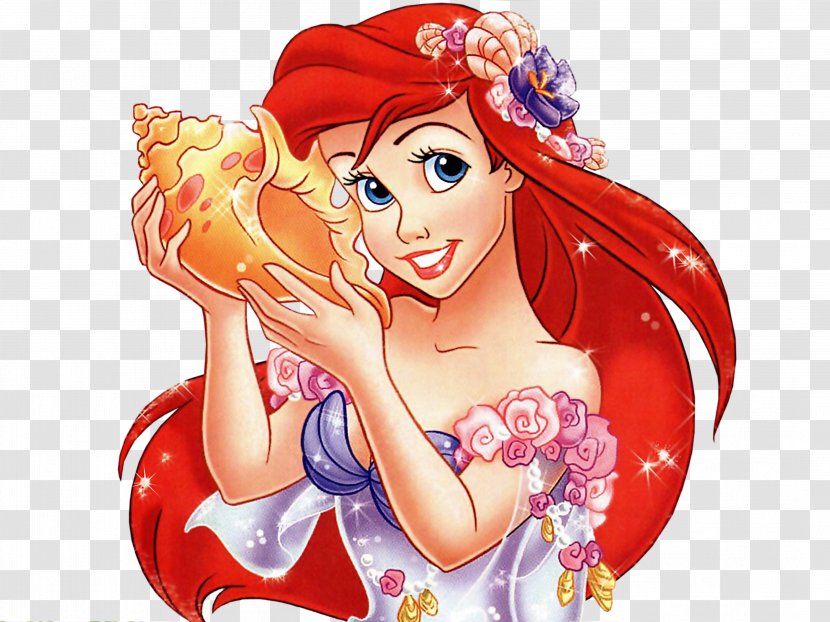 Ariel The Little Mermaid Disney Princess Belle - Heart Transparent PNG