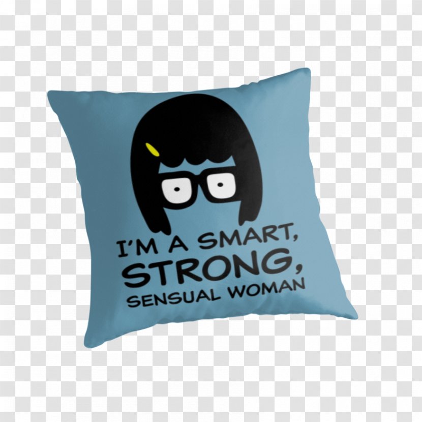 T-shirt Hoodie Unisex Woman Cushion - Pillow - Tina Belcher Transparent PNG