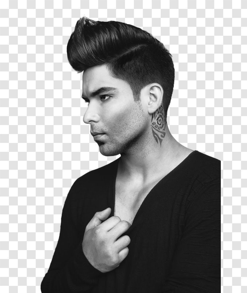 Quiff Pompadour Hairstyle Hair Coloring - Forehead Transparent PNG