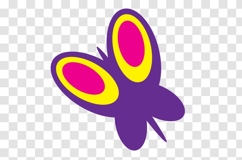 Butterfly Flower Clip Art - Yellow Transparent PNG