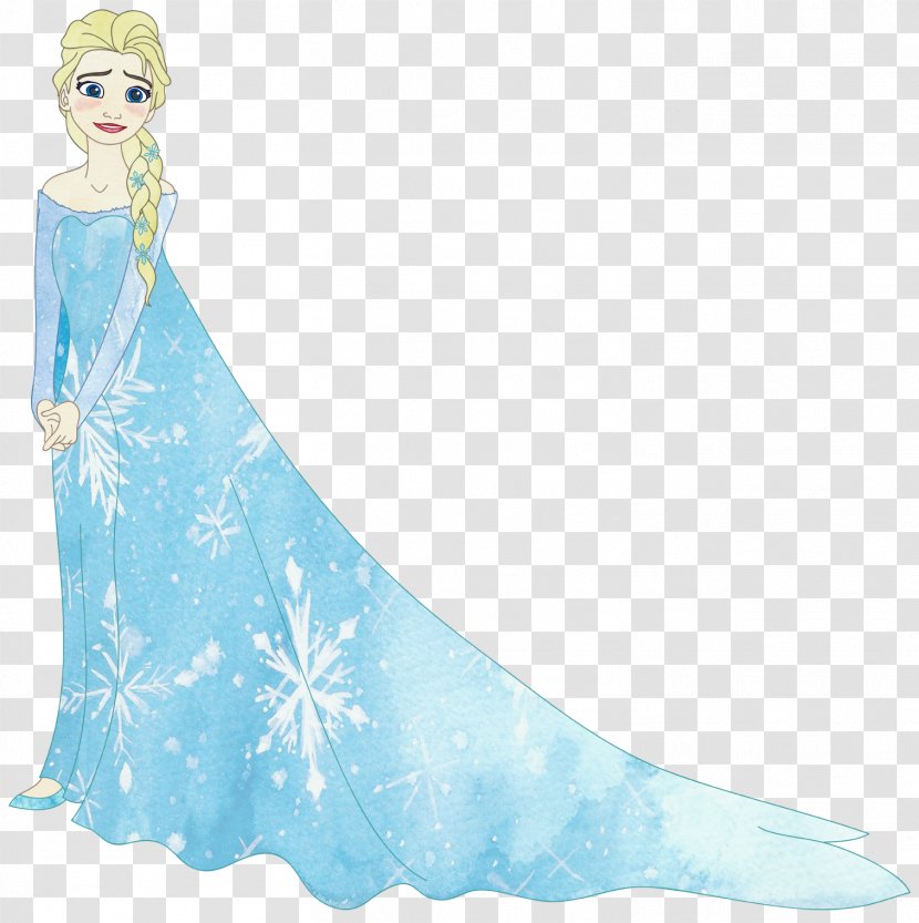 Fan Art DeviantArt Digital Artist - Watercolor - Elsa Transparent PNG