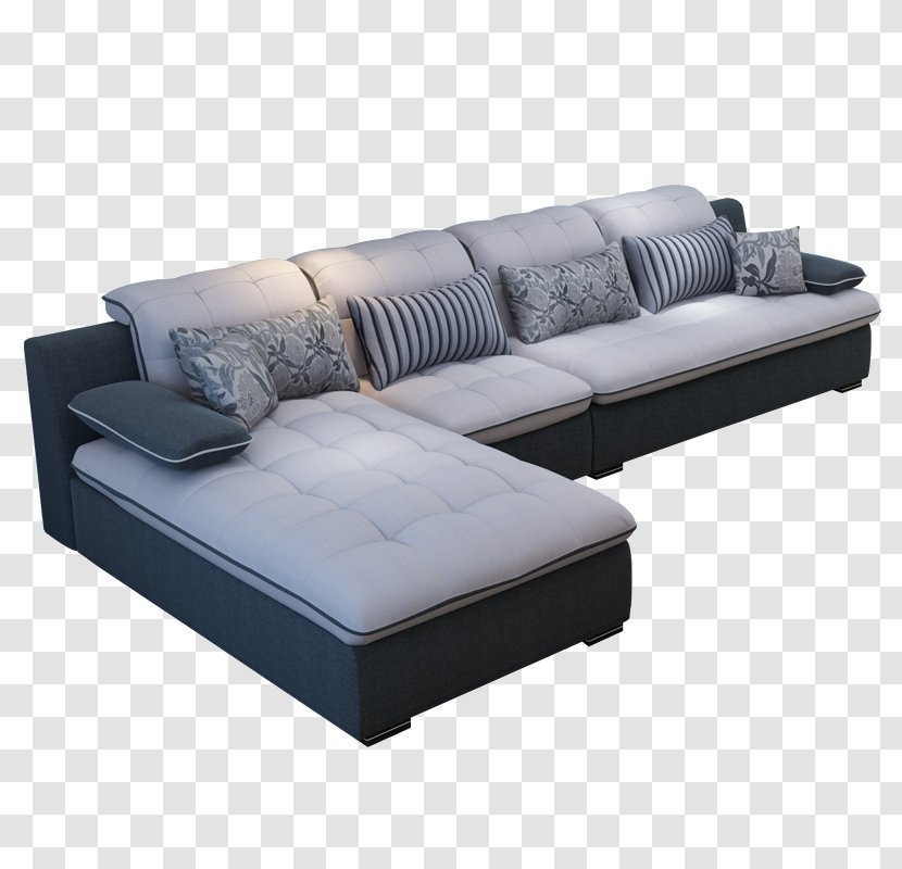 Sofa Bed Living Room Couch Canapxe9 Furniture - Corner Small Apartment Minimalist Modern Transparent PNG